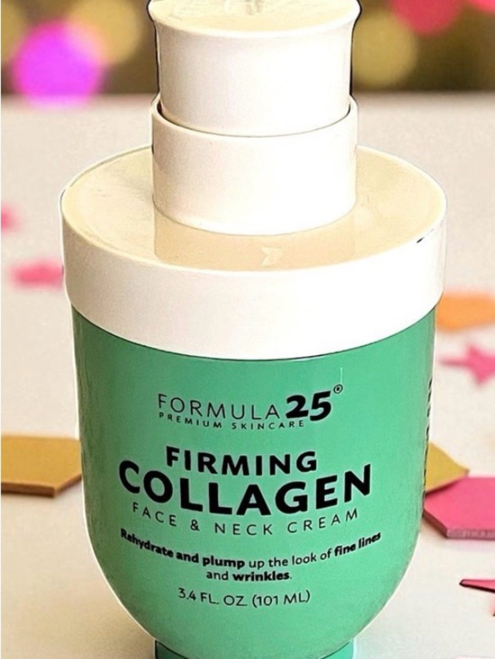 Firming Collagen Face & Neck Cream - Green